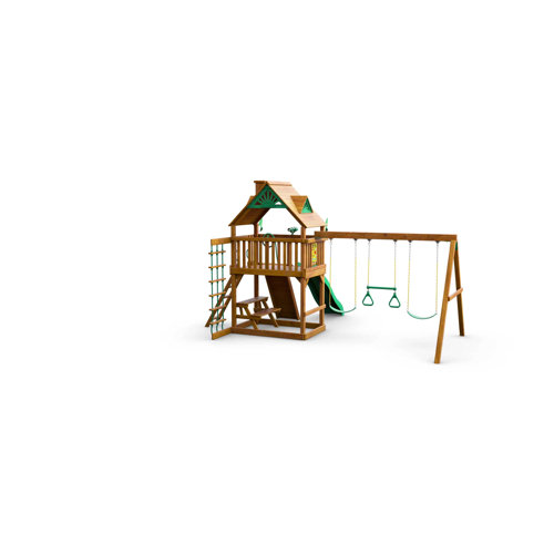 Gorilla Playsets Chateau Swing Set & Reviews Wayfair